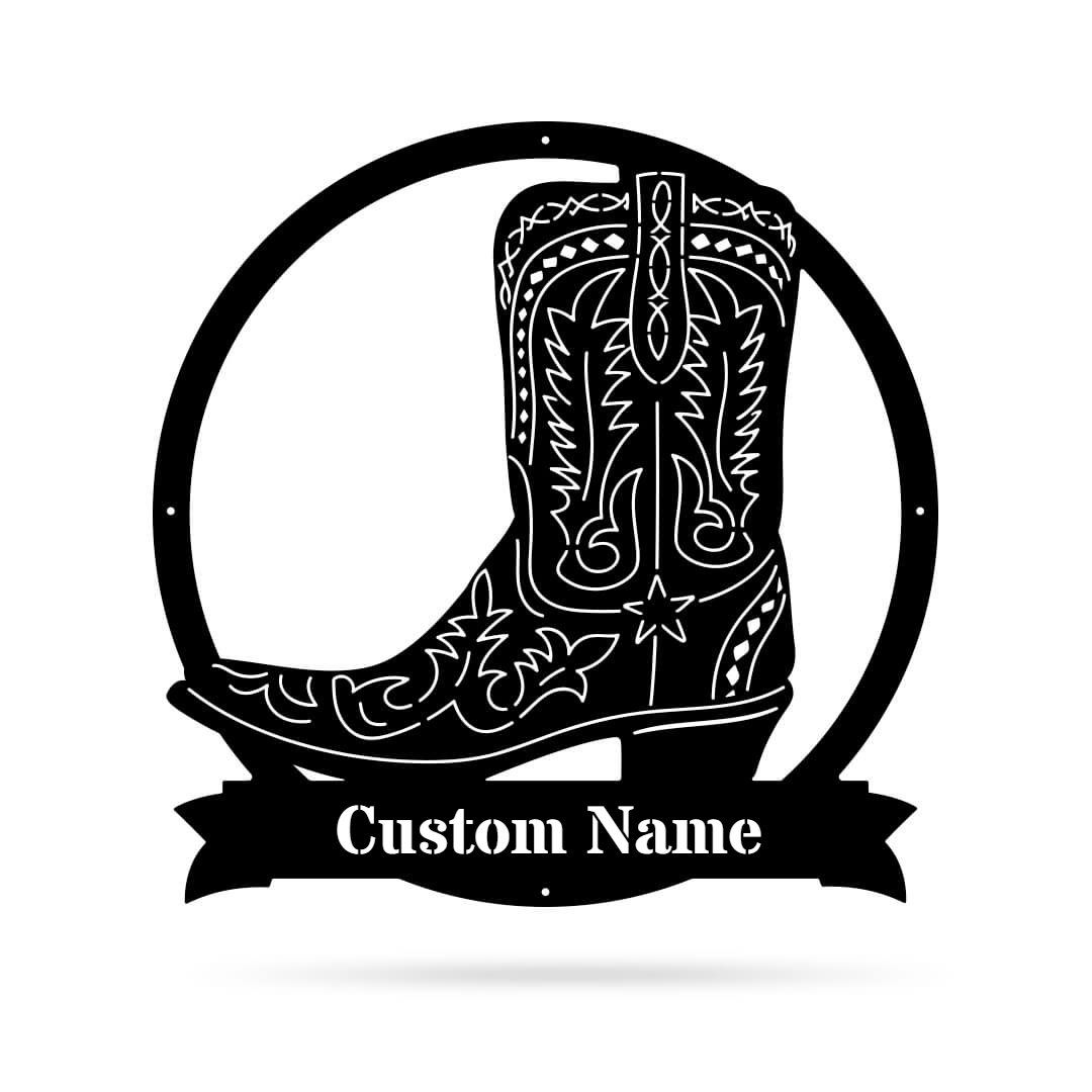 Texas Boot Monogram  - RealSteel Center