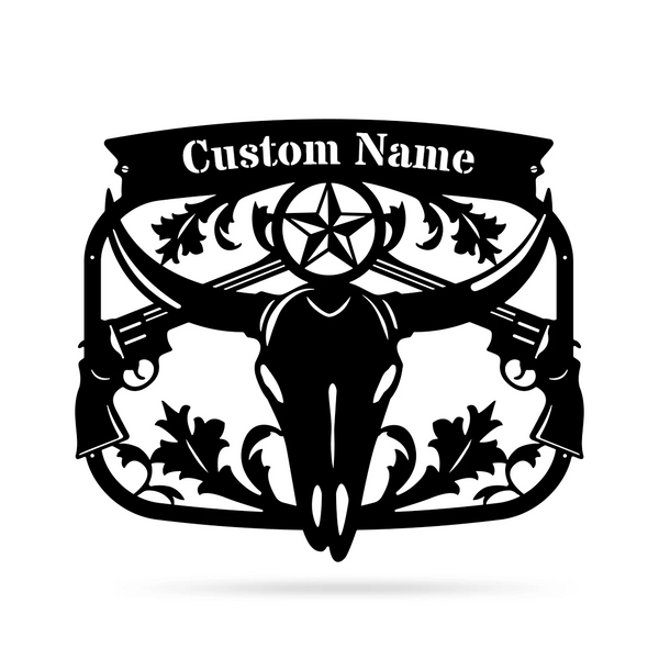 Texas Longhorn Monogram  - RealSteel Center