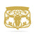 Texas Longhorn Monogram 18"x22" / Gold - RealSteel Center