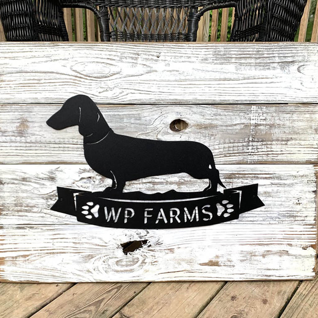 The Dachshund Monogram  - RealSteel Center