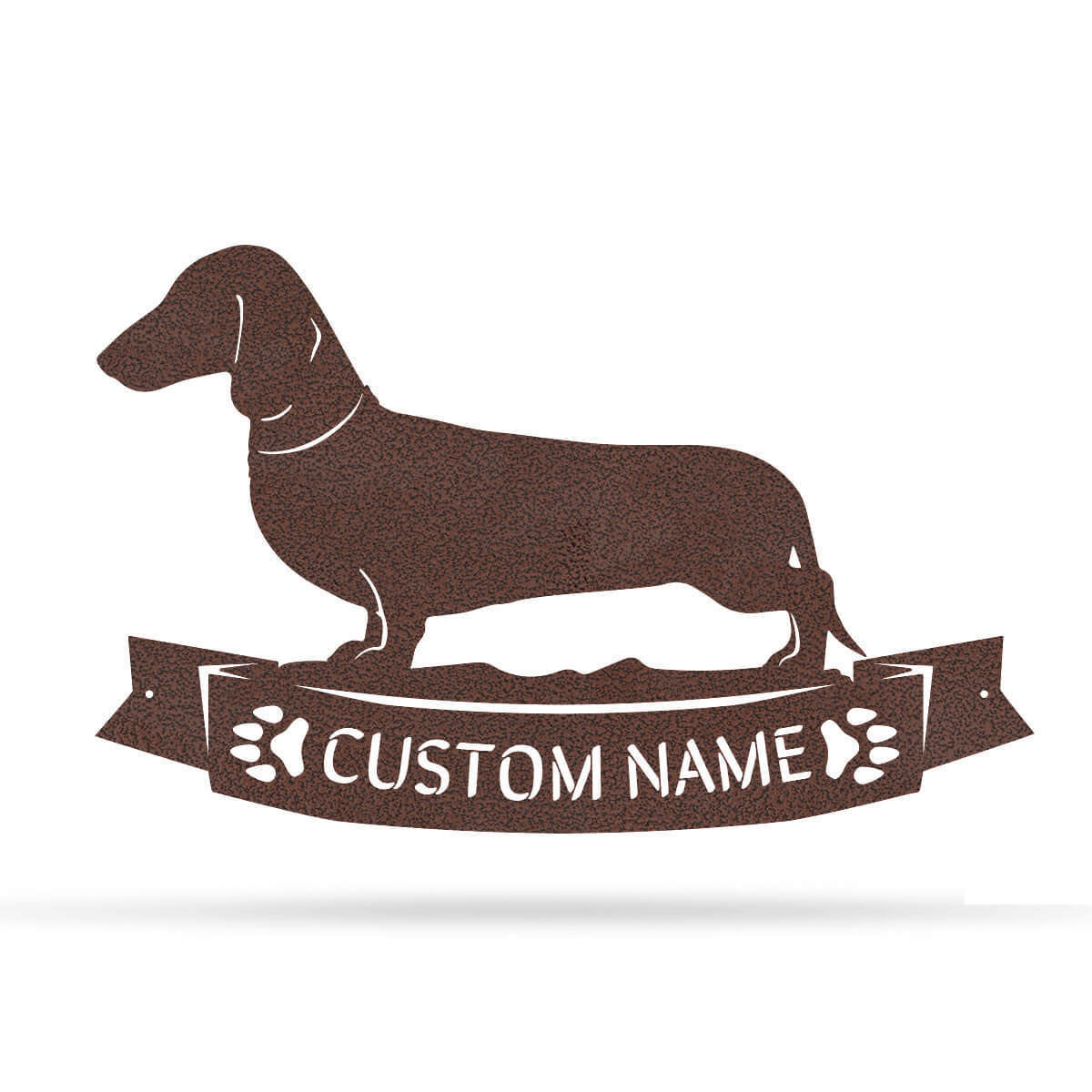 The Dachshund Monogram 12.5"x20" / Penny Vein - RealSteel Center