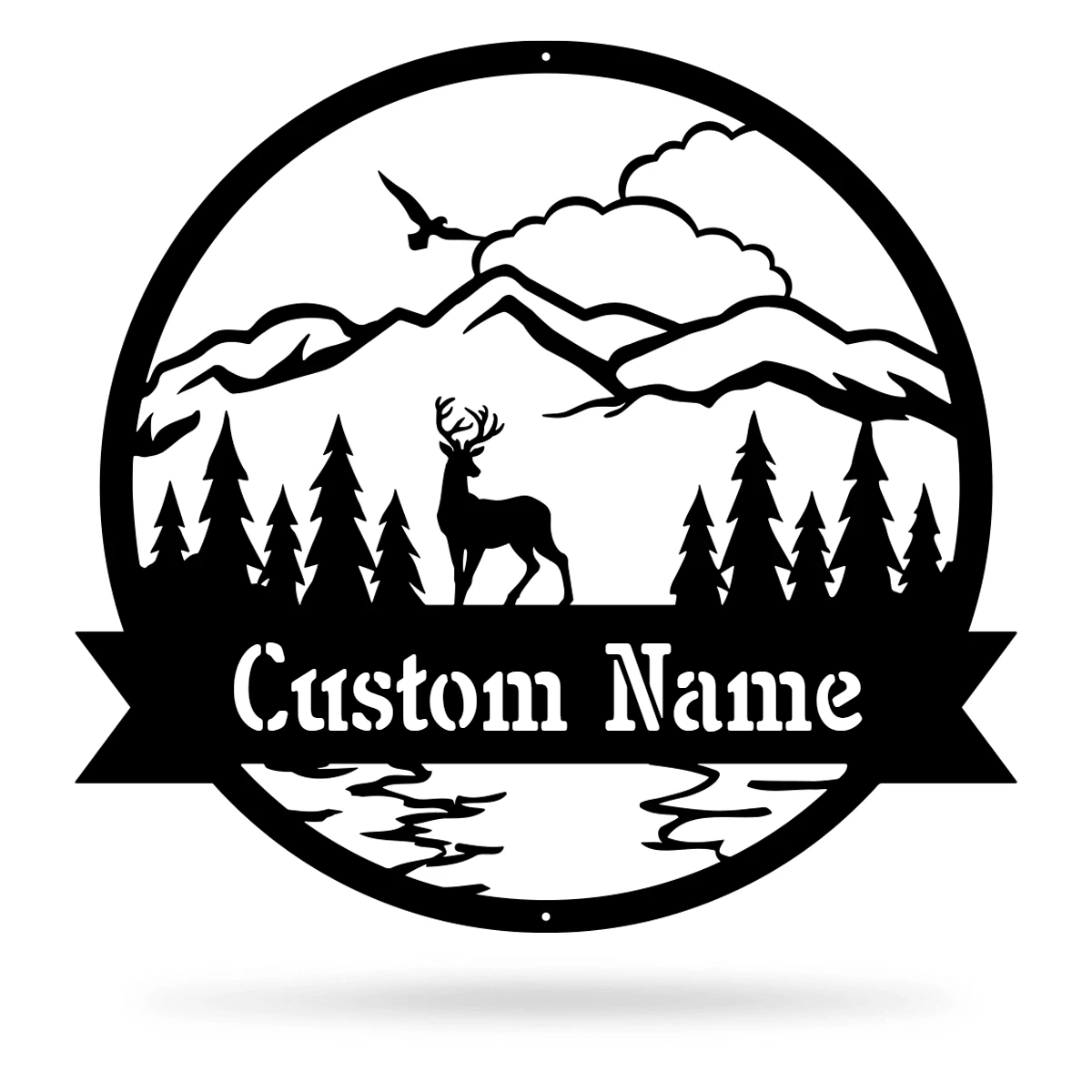 The Great Outdoors Monogram  - RealSteel Center