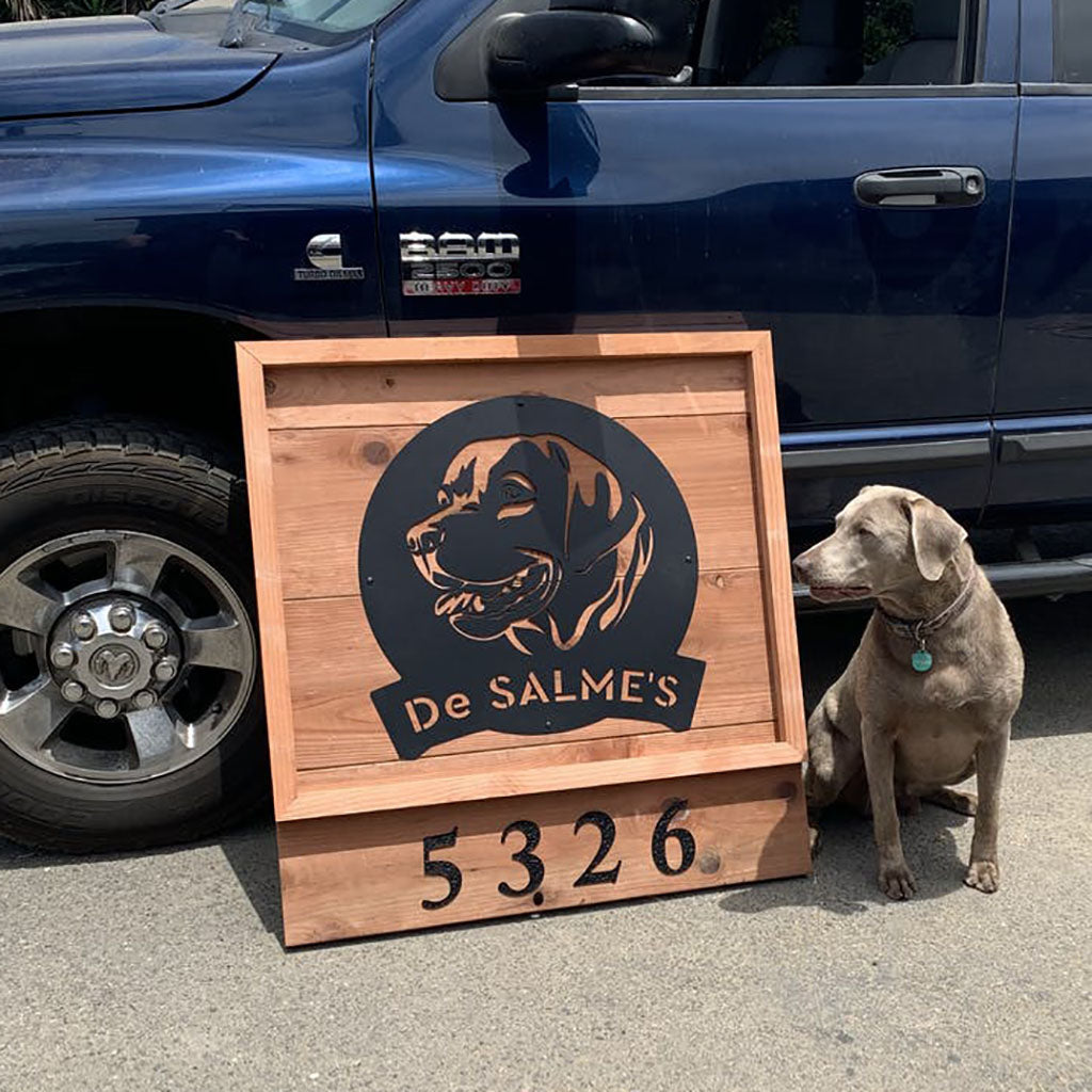 Show Your Labrador Pride With Our The Labrador Monogram! - RealSteel Center