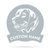 The Labrador Monogram 18" / Textured Silver - RealSteel Center