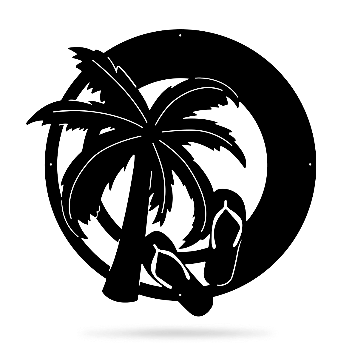 Tropical Oasis Monogram  - RealSteel Center