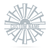 Windmill Monogram 18" / Textured Silver - RealSteel Center
