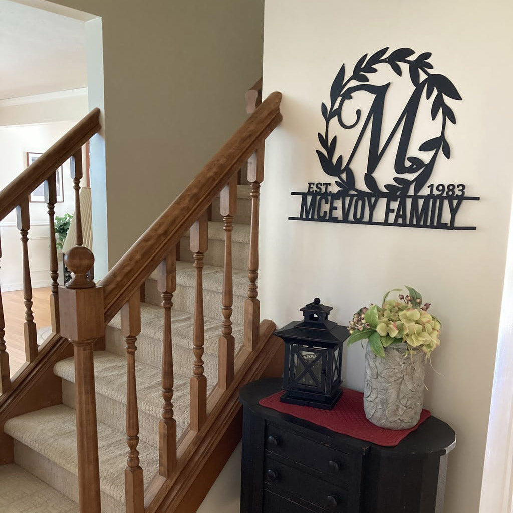 Wreath Monogram  - RealSteel Center