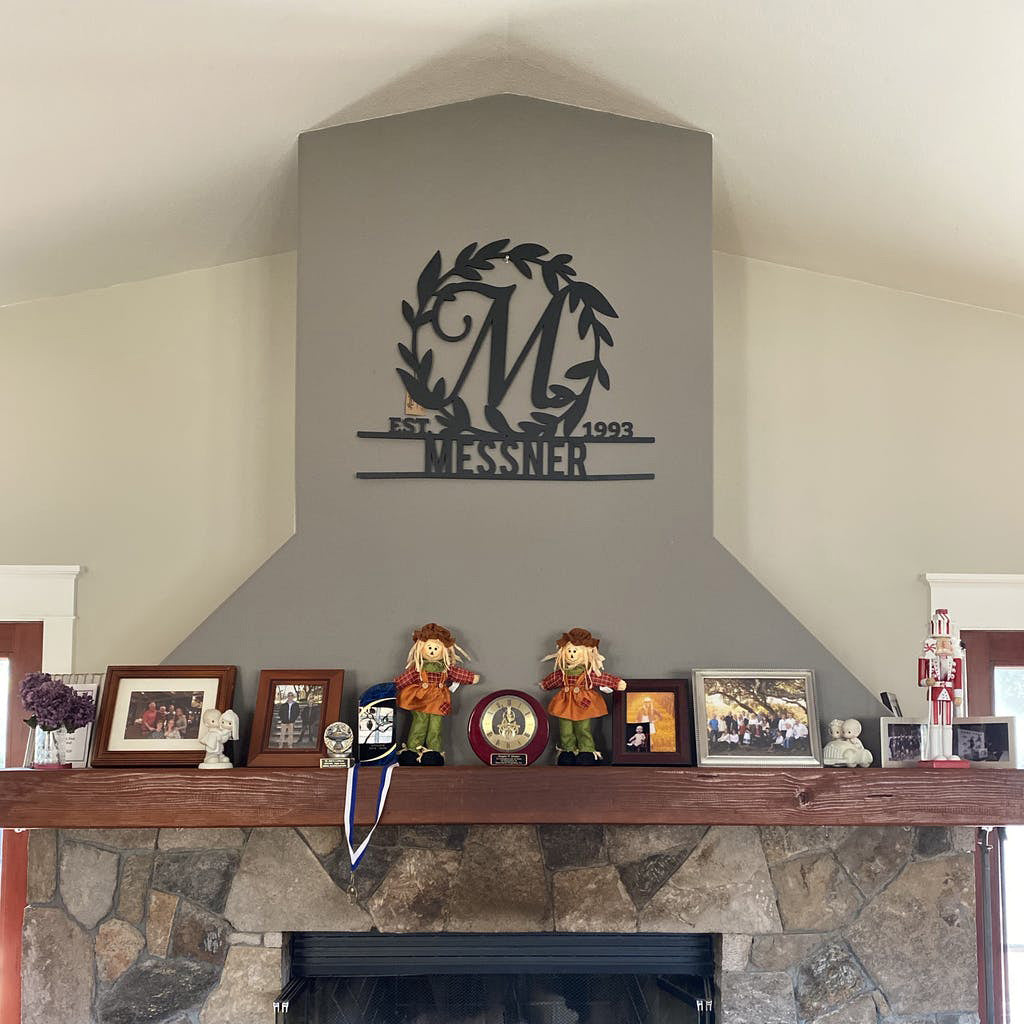 Wreath Monogram  - RealSteel Center