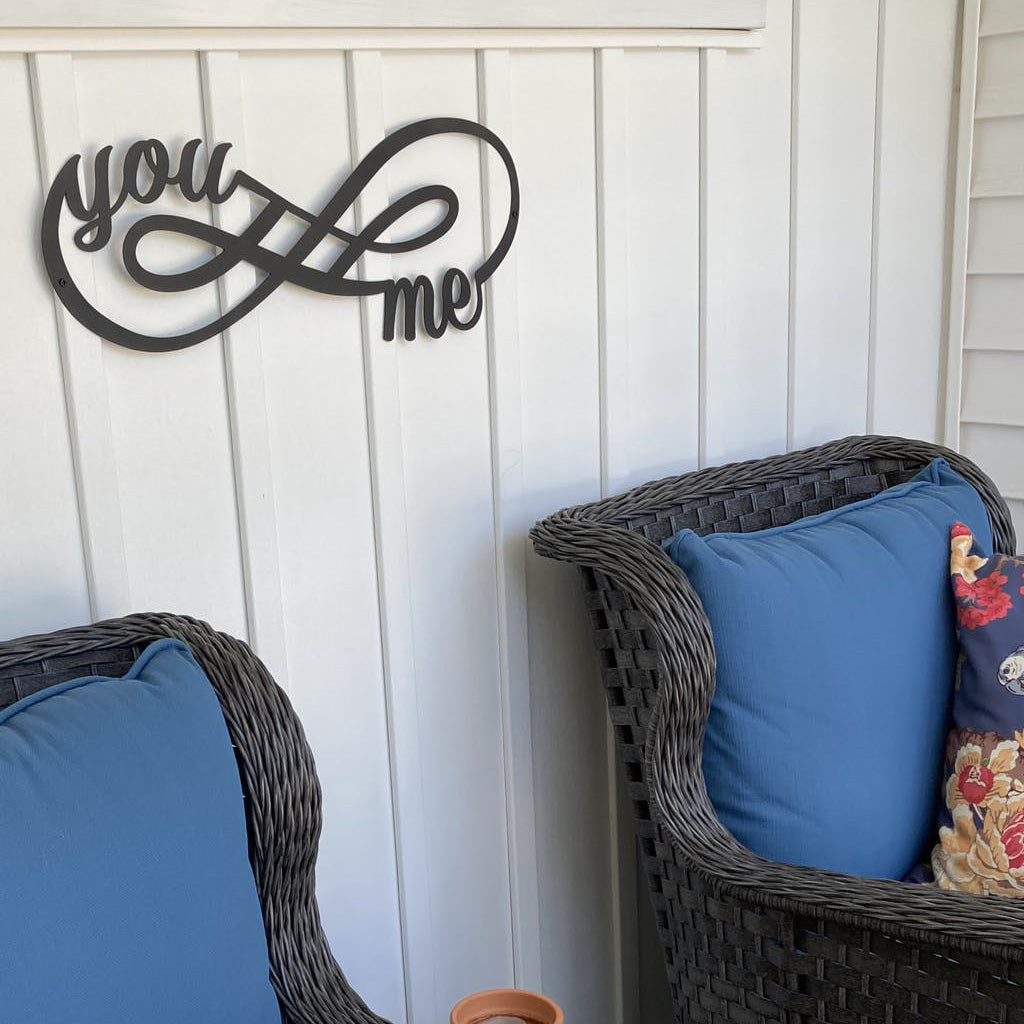 You + Me for Infinity Wall Décor Sign  - RealSteel Center