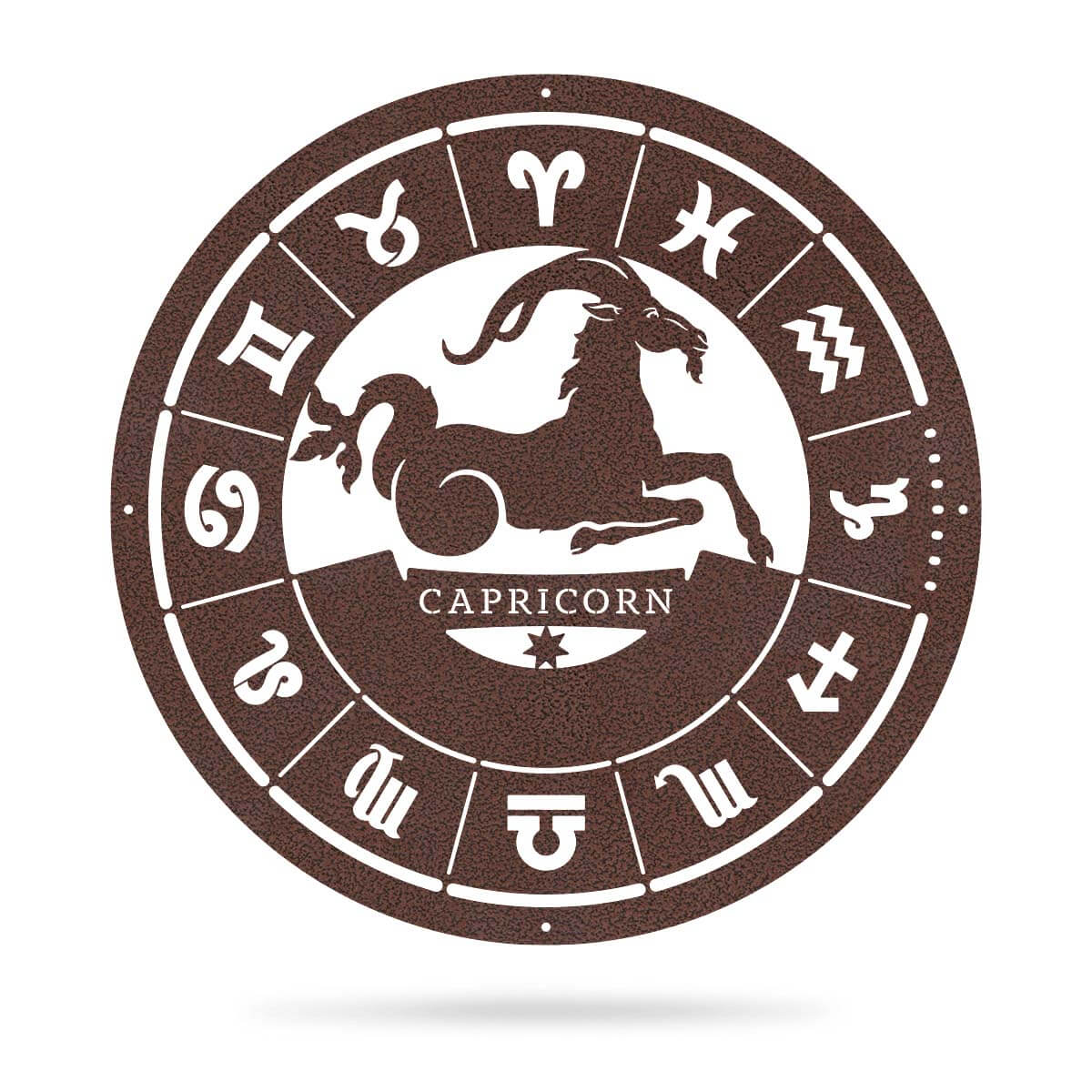 Capricorn - Zodiac Monogram 14" / Penny Vein - RealSteel Center