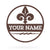 Fleur-de-Lis Monogram 14" / Penny Vein - RealSteel Center