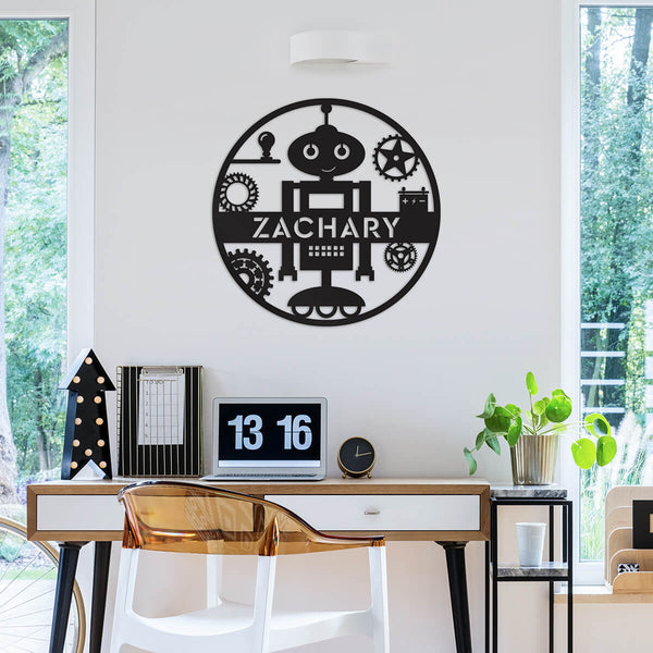 Robot Monogram  - RealSteel Center