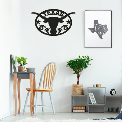 Texas Longhorn Wall Dècor  - RealSteel Center