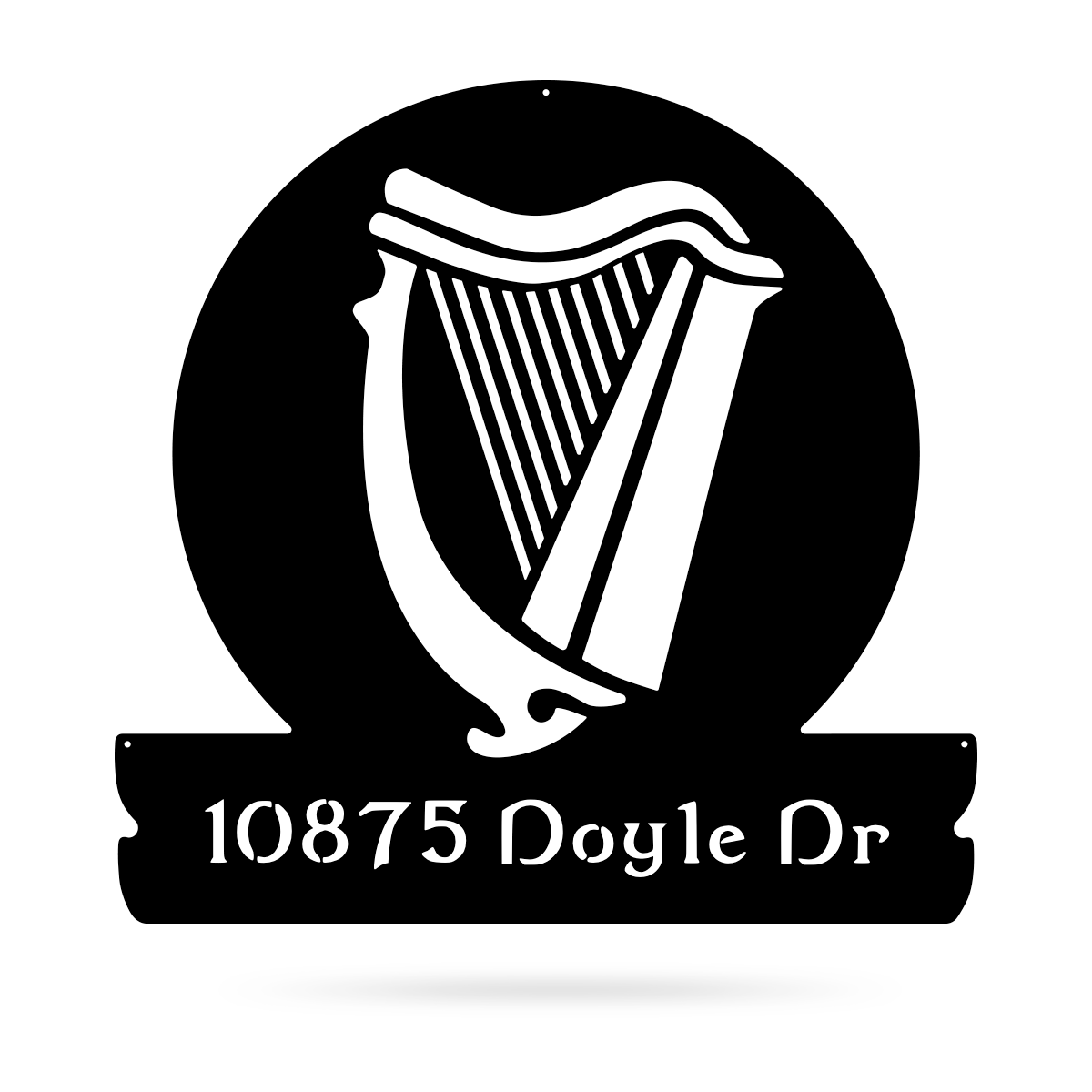 Celtic Harp Monogram  - RealSteel Center