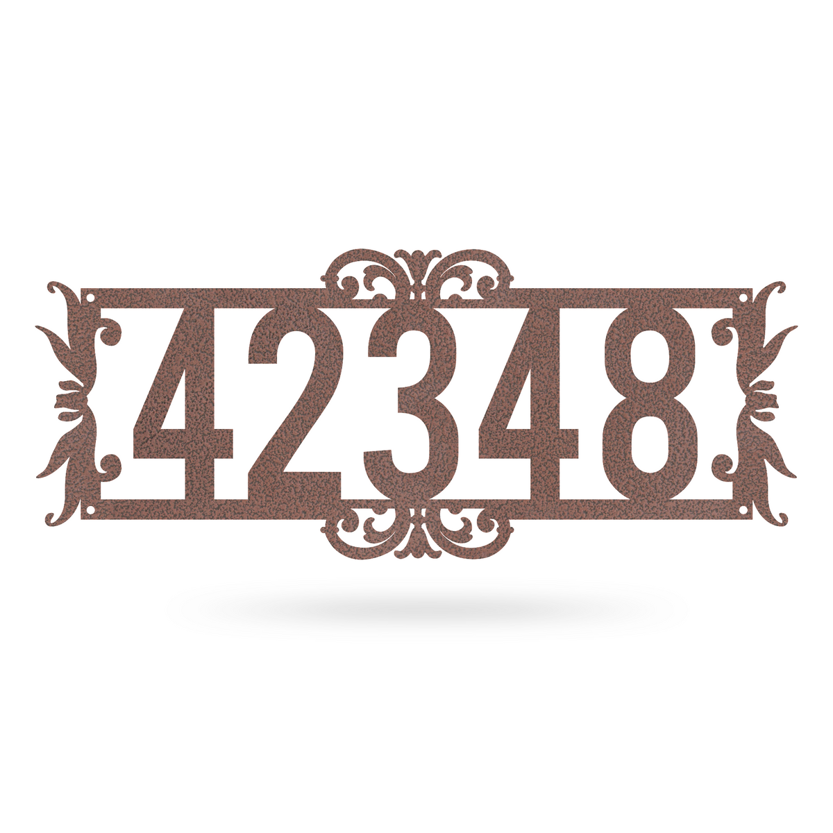 Home Number Monogram 7.3"x18" / Penny Vein - RealSteel Center