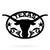 Texas Longhorn Wall Dècor Large - 14"x24" / Black - RealSteel Center