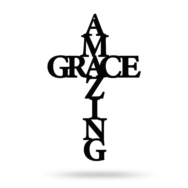 Amazing Grace Wall Art Cross - Fab Religious Wall Art for Your Home ...