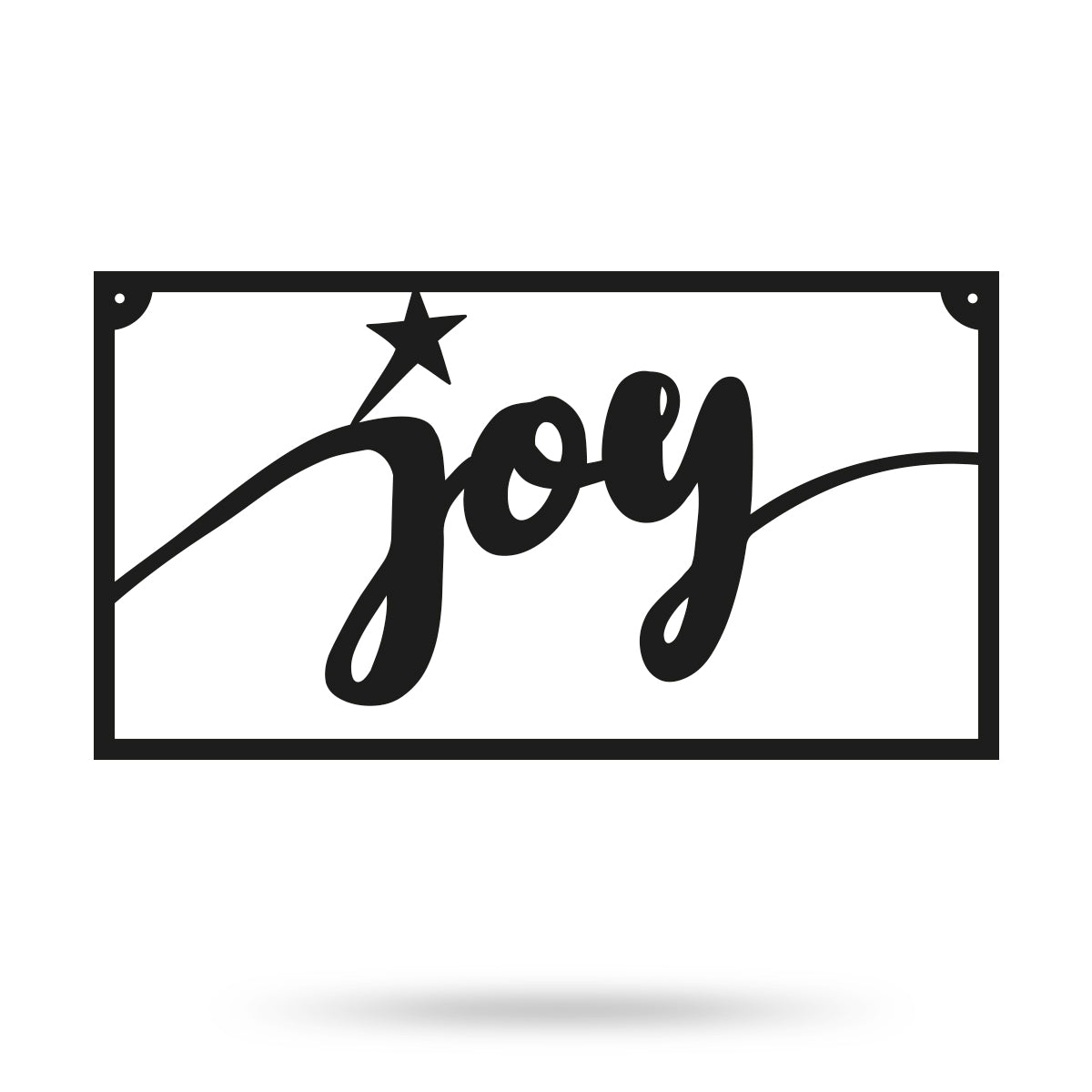 Joy Metal Sign  - RealSteel Center