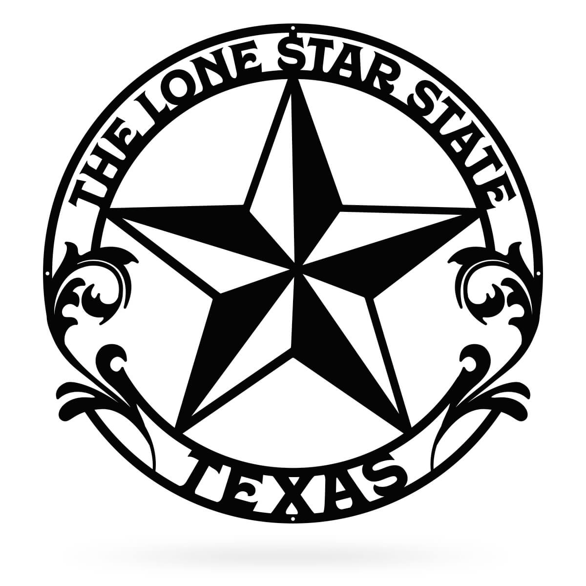 The Lone Star State Texas 14" / Black - RealSteel Center
