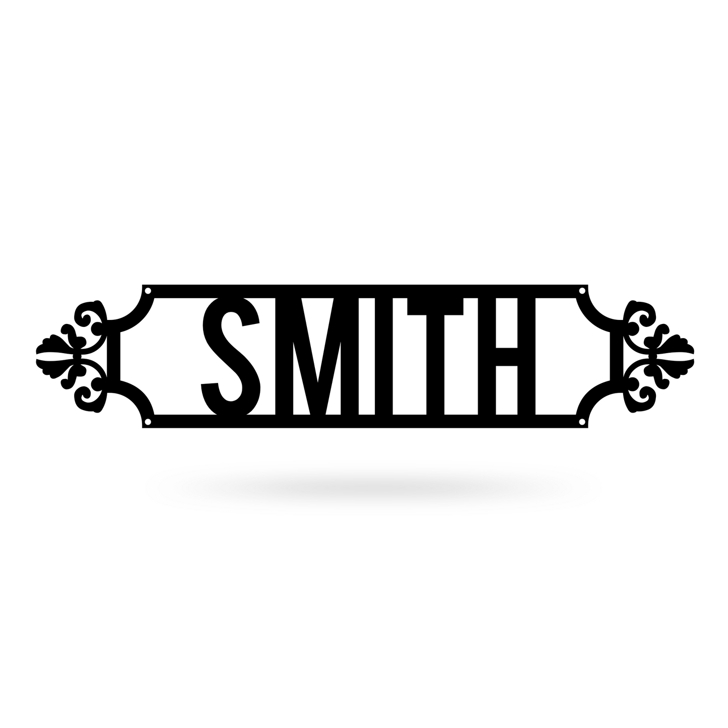 Narrow Number Monogram  - RealSteel Center